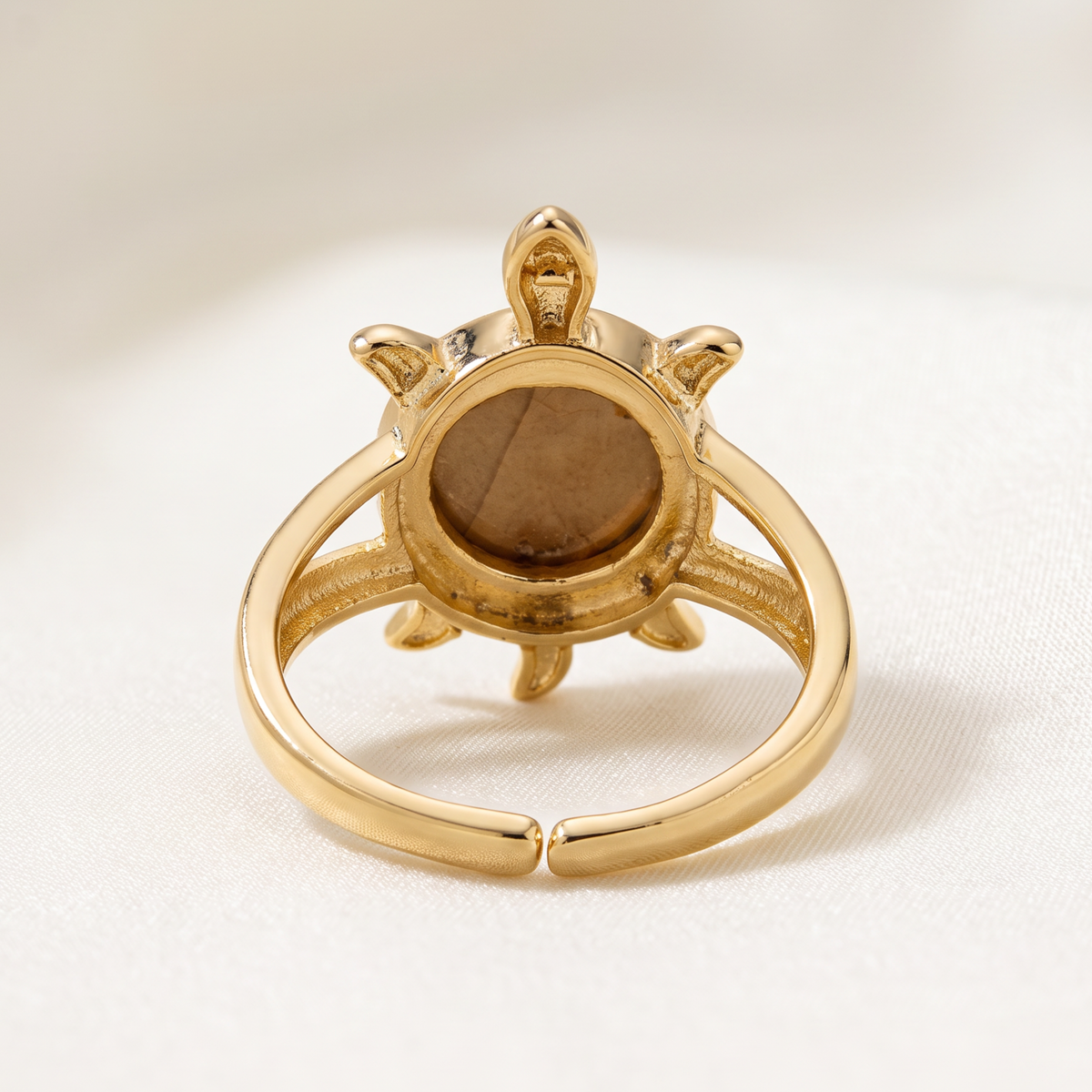 Batu Tortoise Ring | Mother of Pearl