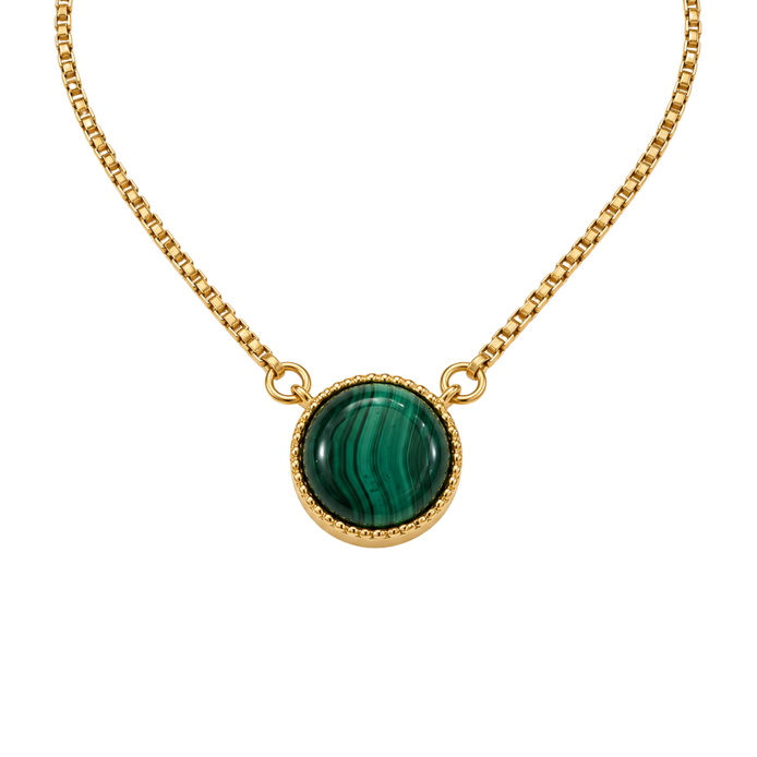 Batu Forever Necklace | Malachite