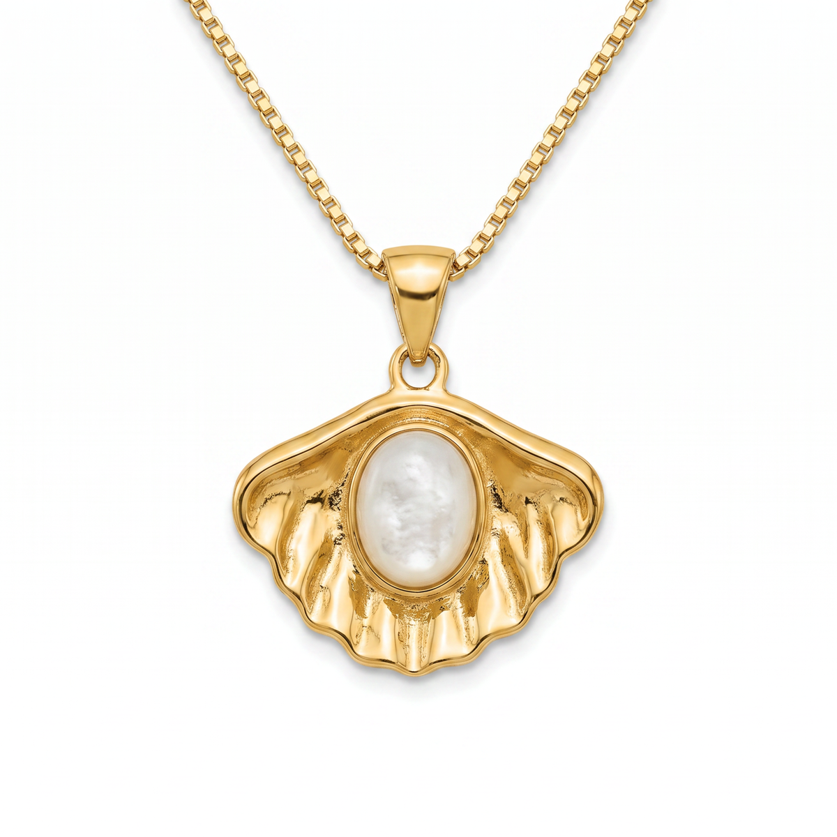 Batu Ocean's Secret Necklace |  Mother Of Pearl