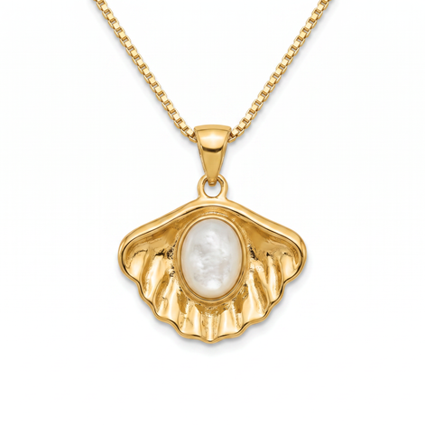 Batu Ocean's Secret Necklace |  Mother Of Pearl