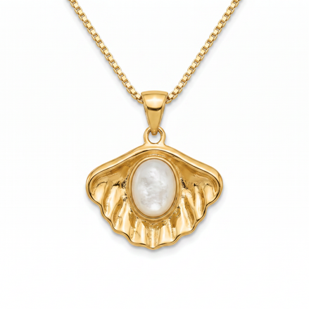 Batu Ocean's Secret Necklace |  Mother Of Pearl