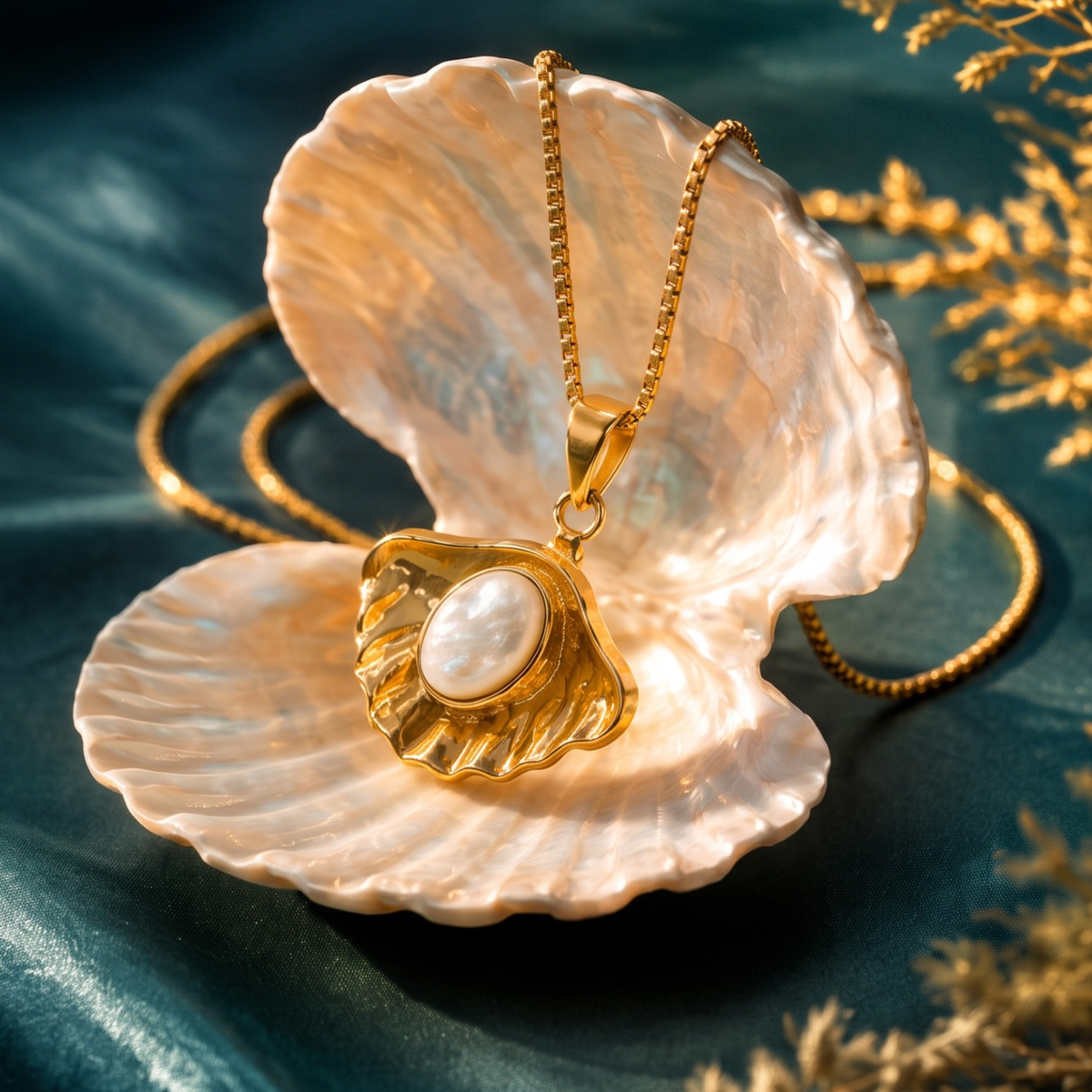 Batu Ocean's Secret Necklace |  Mother Of Pearl
