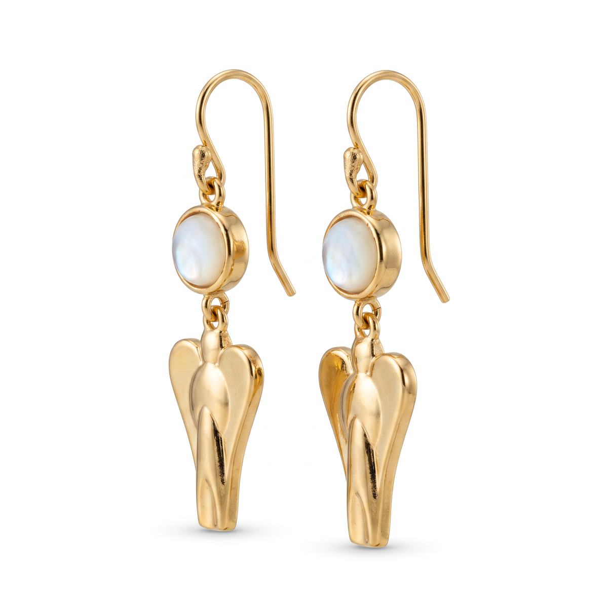 Batu Mary Jane Earrings | Mother of Pearl