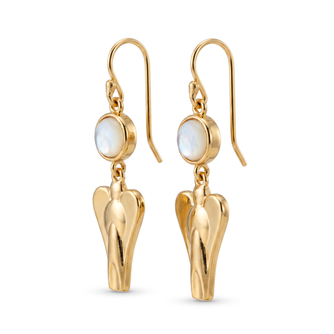 Batu Mary Jane Earrings | Mother of Pearl