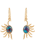 Batu Power of Sun Earrings | Mohave Turquoise