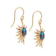 Batu Power of Sun Earrings | Mohave Turquoise