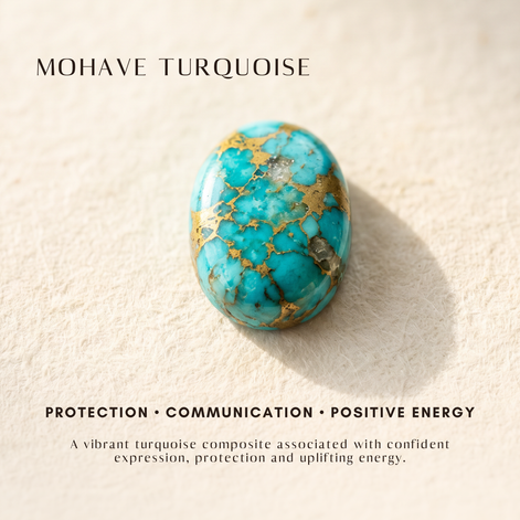 Batu Power of Sun Earrings | Mohave Turquoise