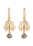 Batu Tree of Life Earrings | Labradorite