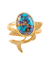 Batu Aquamarine ring | Mohave Turquoise