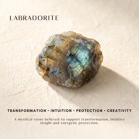 Batu Halo Ring | Labradorite