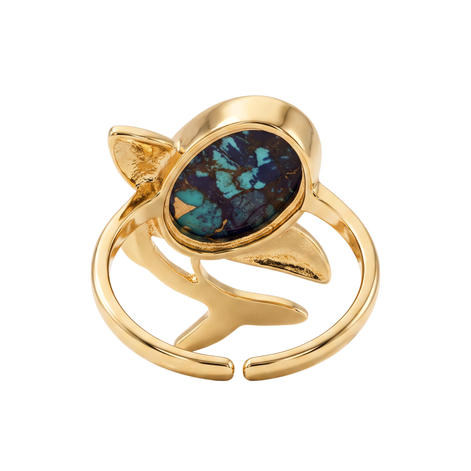 Batu Aquamarine ring | Mohave Turquoise
