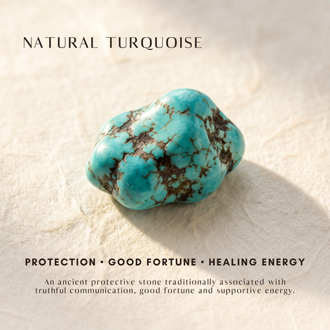 Batu Tortoise Ring | Natural Turquoise