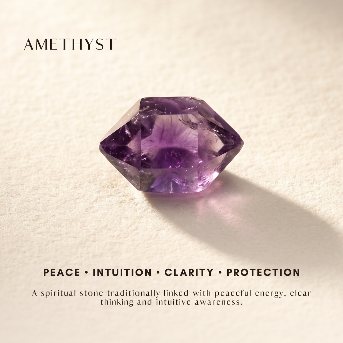 Batu Mary Jane Earrings | Amethyst