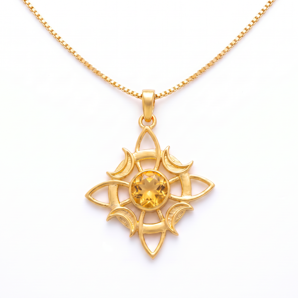 Batu Arya Necklace | Citrine