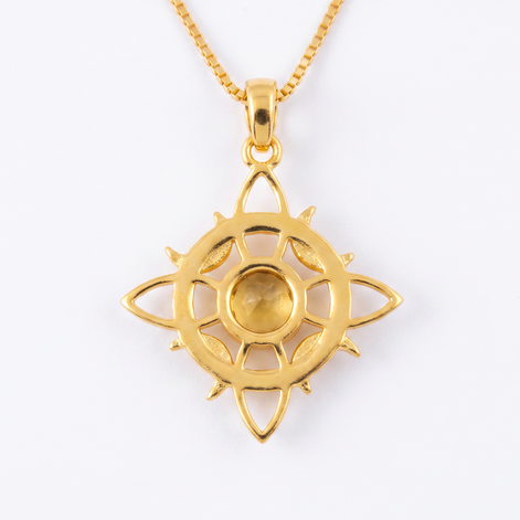 Batu Arya Necklace | Citrine