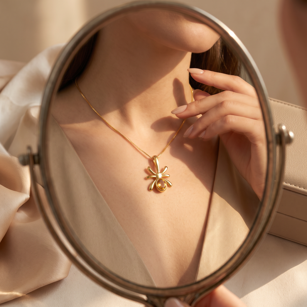 Batu Golden Hour Necklace | Citrine