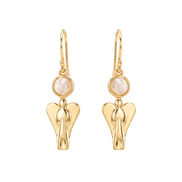 Batu Mary Jane Earrings | Mother of Pearl