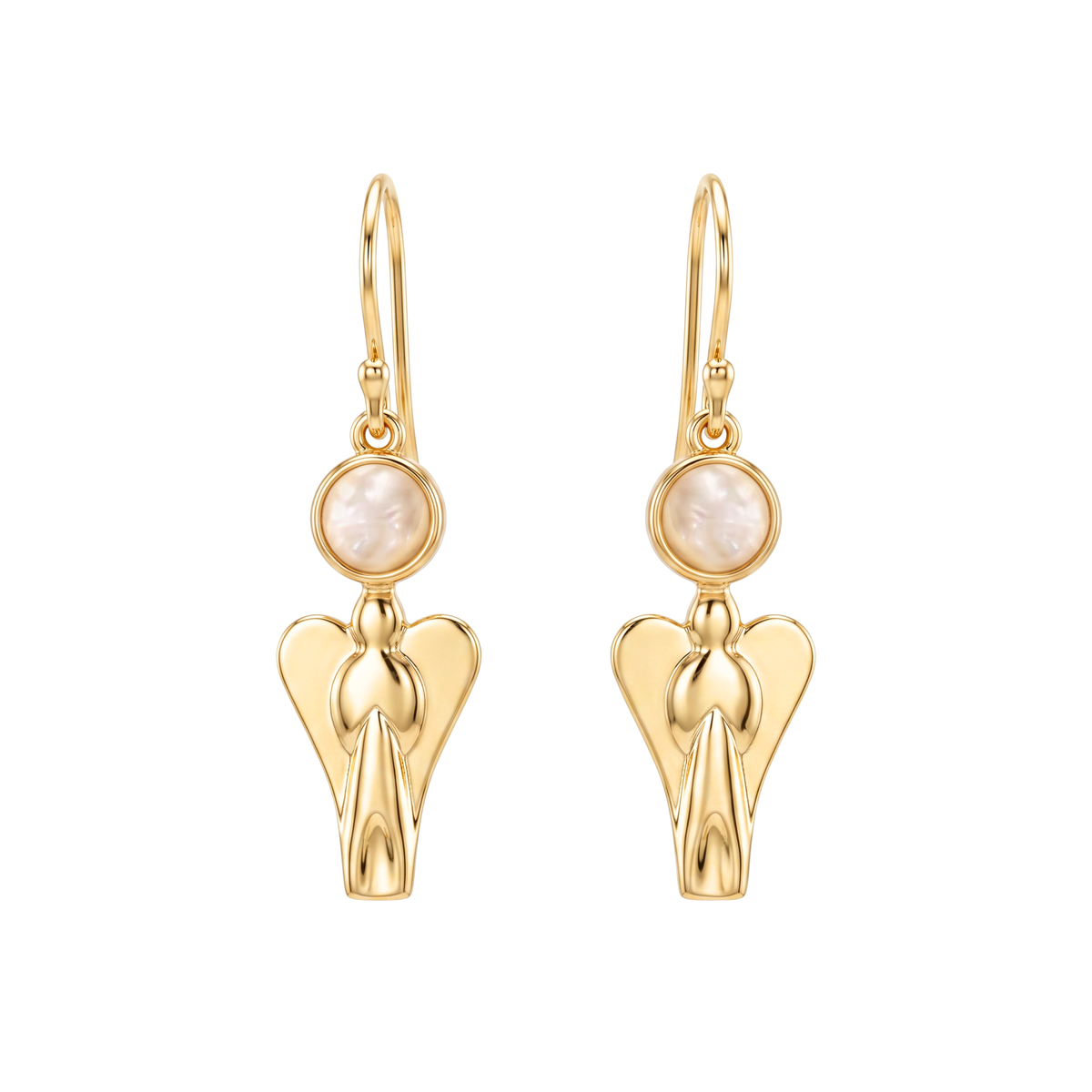 Batu Mary Jane Earrings | Mother of Pearl