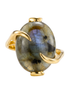 Batu Halo Ring | Labradorite