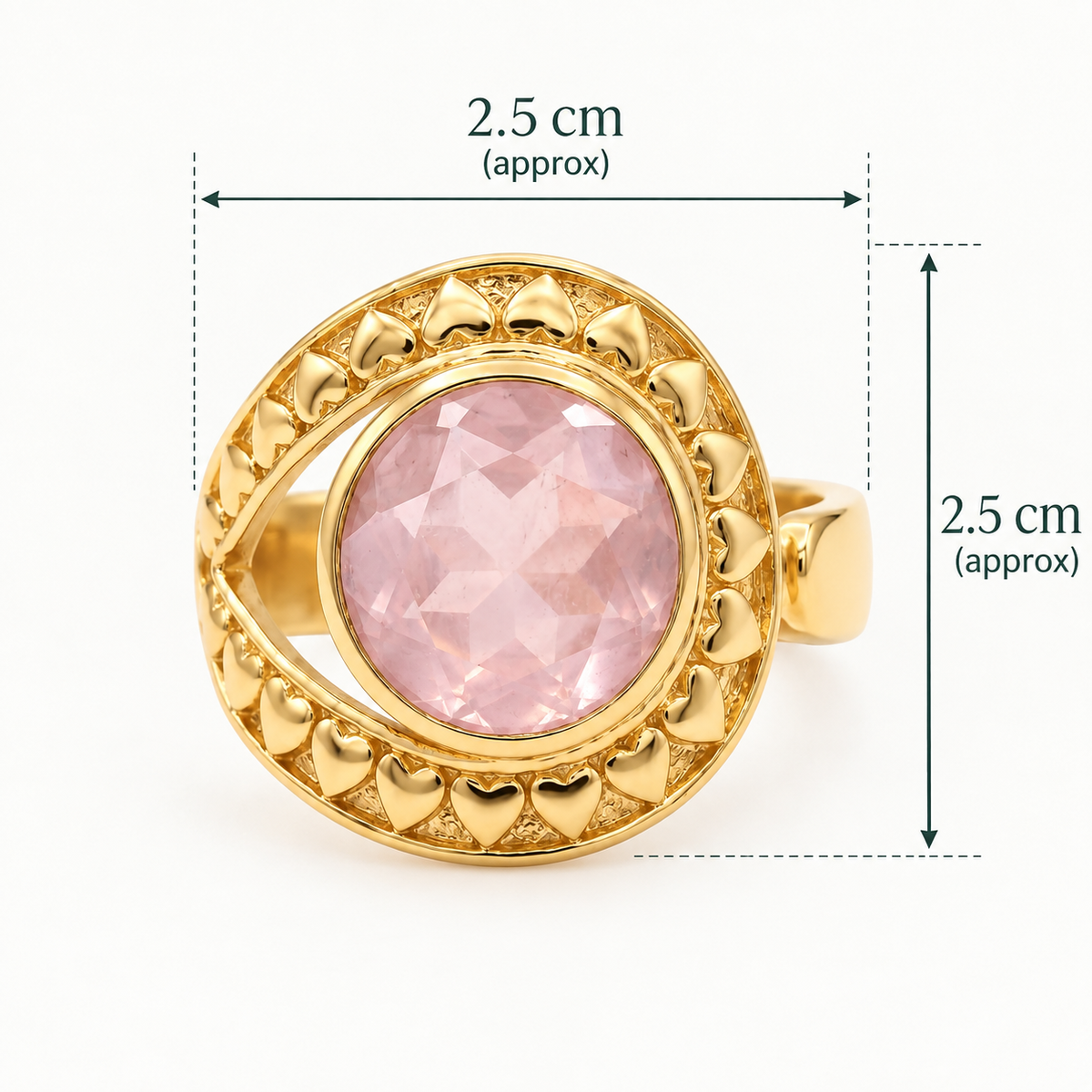 Sehr Ring | Rose Quartz