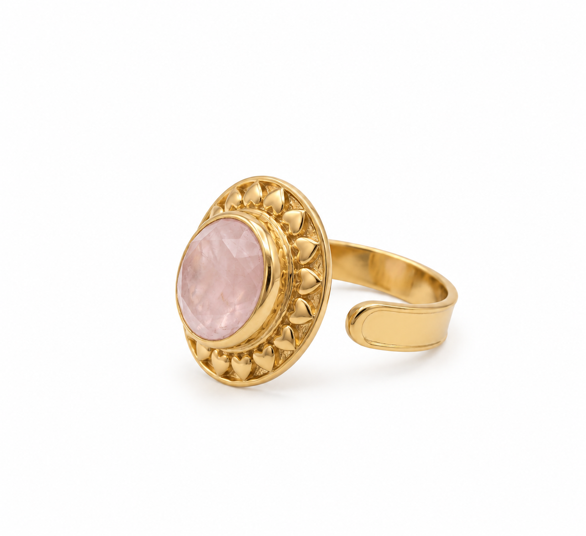 Sehr Ring | Rose Quartz