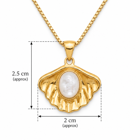 Batu Ocean's Secret Necklace |  Mother Of Pearl
