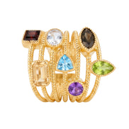 Signature Ring Stack | 7 Chakra