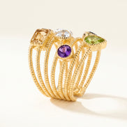 Signature Ring Stack | 7 Chakra