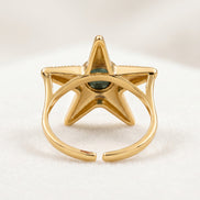 Batu Starfish Ring | Larimar