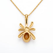 Batu Golden Hour Necklace | Peach Moonstone