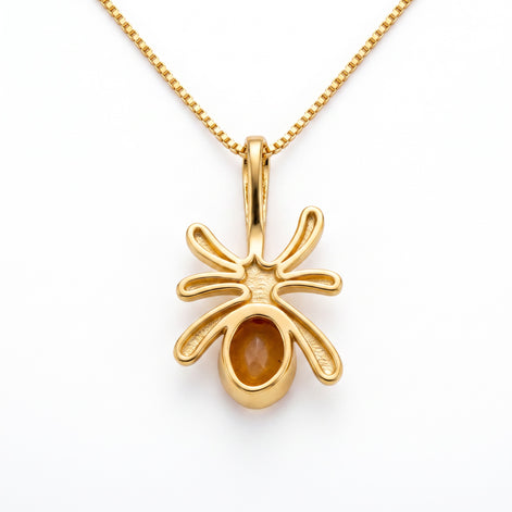 Batu Golden Hour Necklace | Peach Moonstone