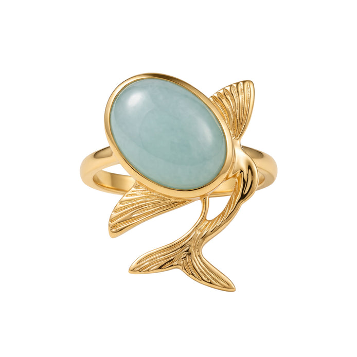 Batu AquaMarine Ring | Aqua Calci
