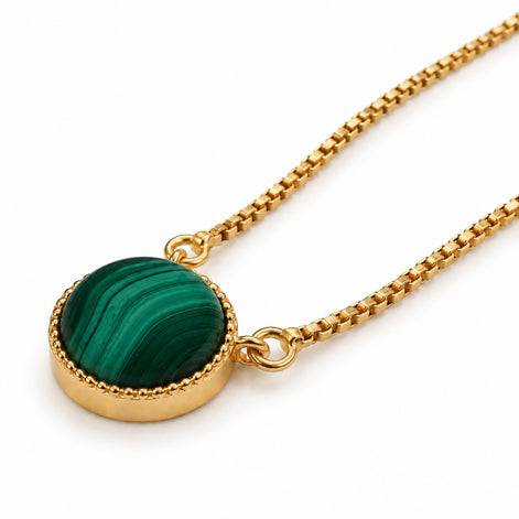 Batu Forever Necklace | Malachite