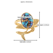 Batu Aquamarine ring | Mohave Turquoise