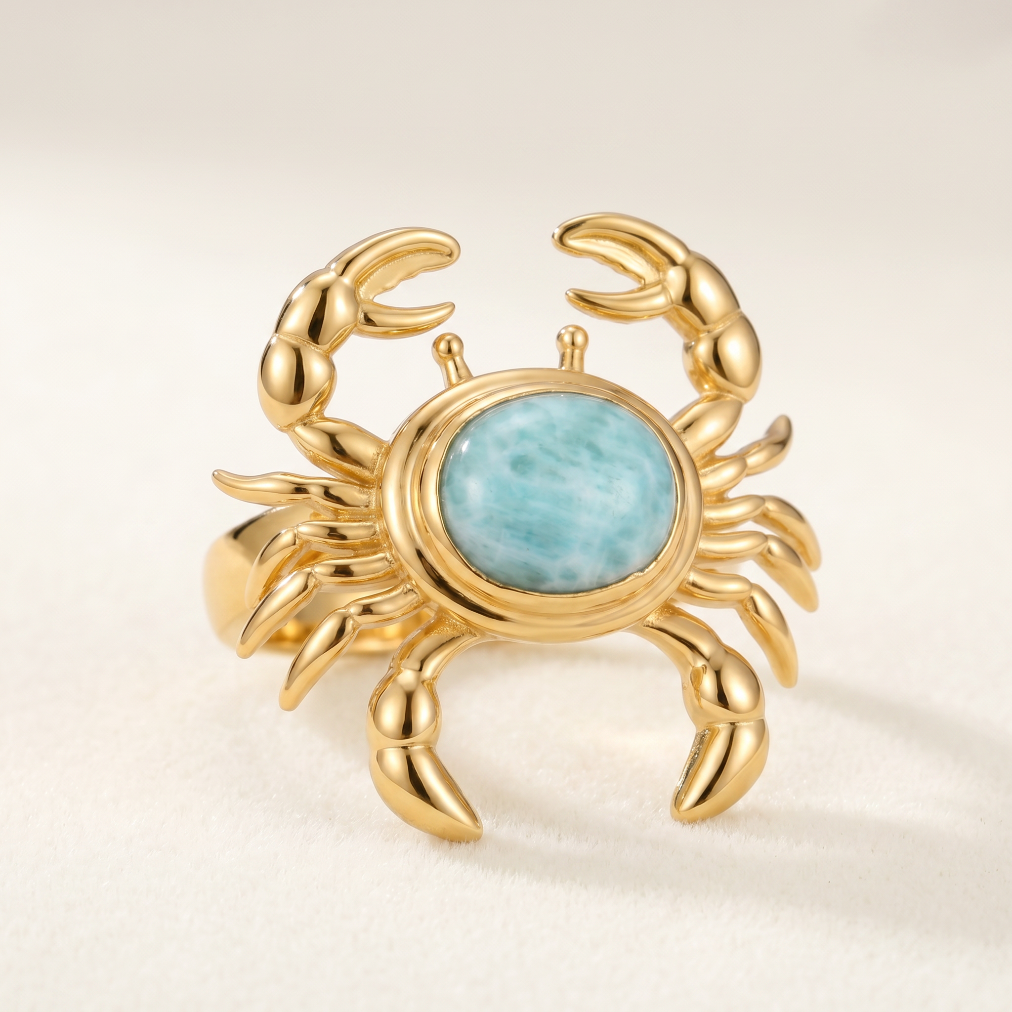 Batu Golden Crab Amazonite