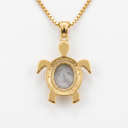 Batu Tortoise Necklace | Mother of Pearl