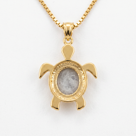 Batu Tortoise Necklace | Mother of Pearl