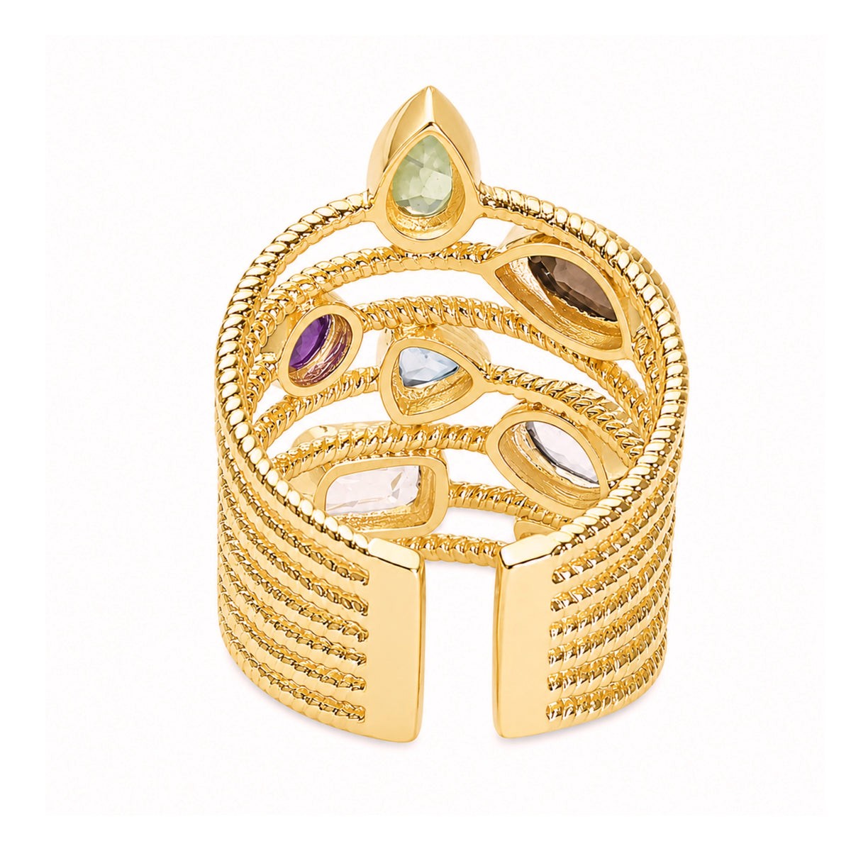 Signature Ring Stack | 7 Chakra